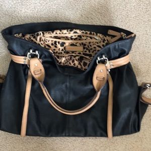 Chinese laundry large handbag black